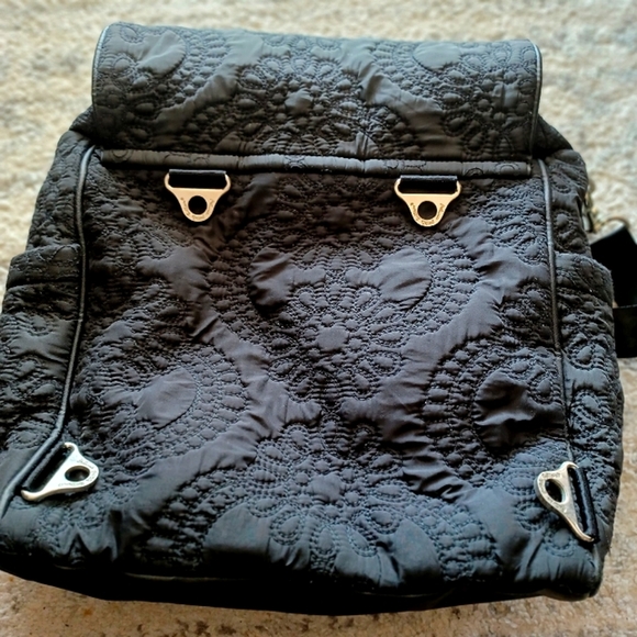 Petunia Pickle Bottom Embossed Black Diaper Bag - Picture 15 of 17